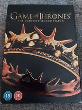 Game Of Thrones The Complete Second Season Dvd Boxset Region 2 VGC