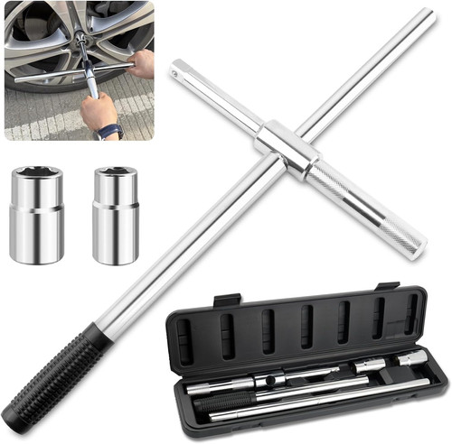 Extended telescopic lug nut - extended,