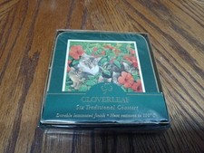 Cloverleaf Laminated Coasters Set of 6 Cats In The Sun Made In England New 