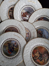 Coalport Christmas Plates x 8