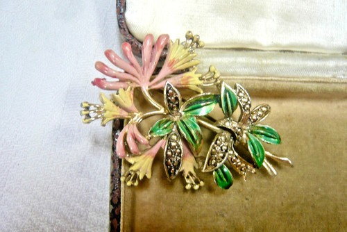 Vintage exquisite enamel - vintage,