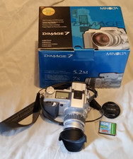 Boxed Working Minolta Dimage 7 5.2MP Digital Camera & CF Card