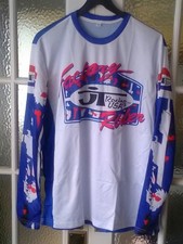 JT RACING REPLICA BONES MOTOCROSS SHIRT XL 44" chest