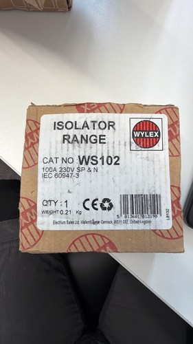 Wylex 100amp isolator new - ,