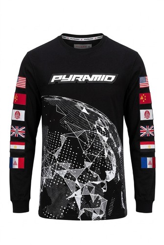 Black pyramid long sleeve - long,
