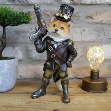 Steampunk Fox Home Ornament