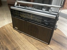 Fidelity Rad 26 Vintage Transistor Radio Receiver 1970s