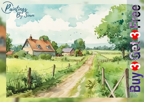 Countryside cottage rural - in,