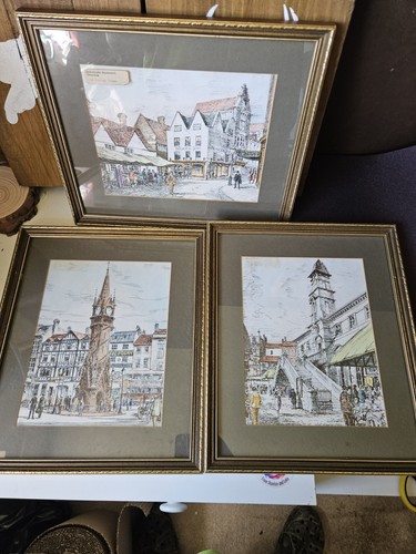 Vintage alan stuttle - stuttle, framed