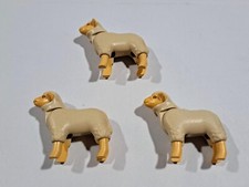 PLAYMOBIL 3X SMALL SHEEP CREAM