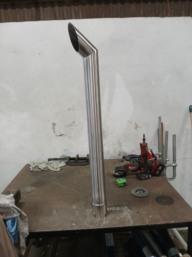 Stainles exhaust massey - exhaust,,