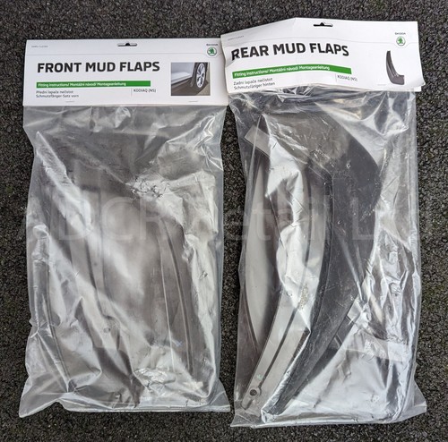 Genuine skoda kodiaq mud flaps - genuine,