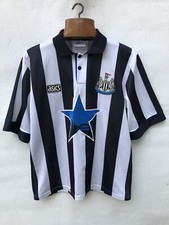 Newcastle United 1993-1995 Home Shirt ASICS Men’s XL Football NUFC Original Rare