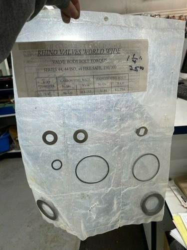 Rhino valves valve body - rhino,