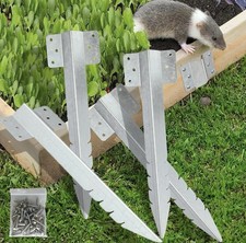 10x Heavy Duty Steel Railway