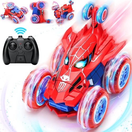Spiderman stunt car remote - rc,