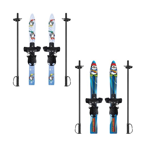 Snowblades skiblades and poles - skiblades,
