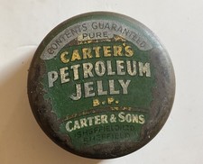 RARE Vintage Tin Carter’s of Sheffield Petroleum Jelly