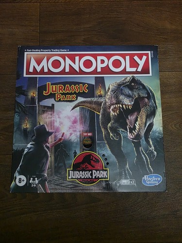 Jurassic park monopoly board - jurassic,