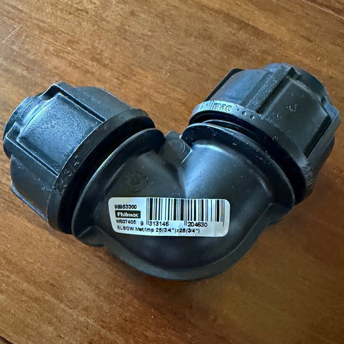Philmac compression elbow - philmac, 90°