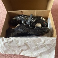 Mens Road Cycling Shoes -Sidi Ergo 2 Carbon (3 hole sole fitting) - Eur 43/UK 9