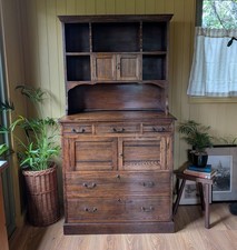 Antique arts and crafts oak - and,