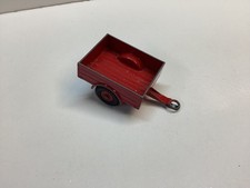 Dinky Toys Land Rover Trailer 341 In Red