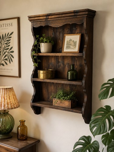 Vintage rustic solid pine wall - vintage,