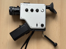 Braun Nizo 1048 sound cine with 8-48 macro lens & microphone plus, original case