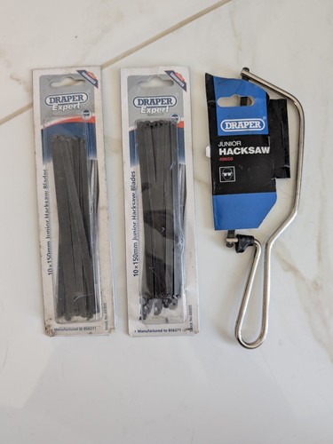 Hacksaw and blades - hacksaw,