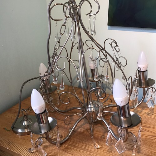 Chandelier ceiling light - ceiling, light,