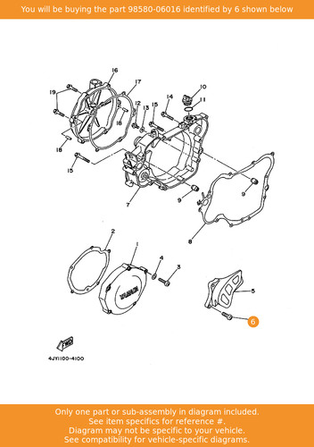 Yamaha screw pan head - yamaha, screw,