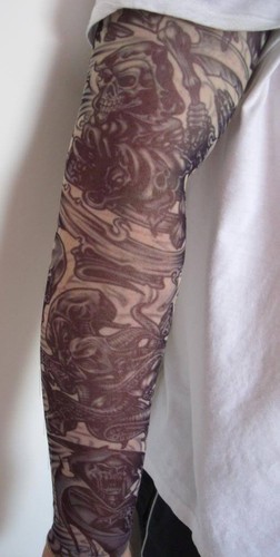 Fake tattoo sleeve - fake, cloth