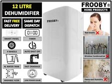 FROOBY 12L Dehumidifier Mould Moisture Condensation Extraction Quiet Timer 40-1