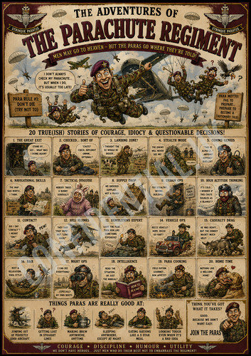 The parachute regiment - , ww2