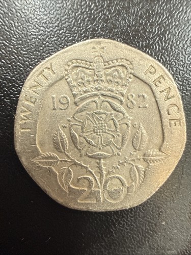 20p coin united kingdom - coin, twenty
