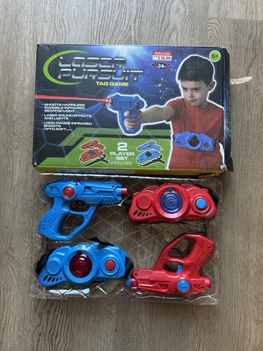 Laser pursuit tag game - pursuit,