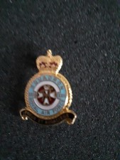 RAF Squadron XXII Pin badge Good condition 2cms wide