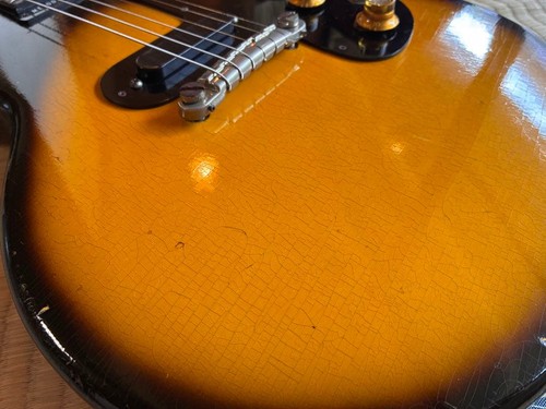Epiphone olympic sunburst - olympic, 1963