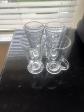 Glass Latte Mugs 300ml 4 Number