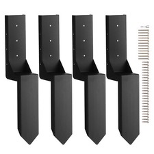 VEVOR 4-Pack Fence Post Anchor