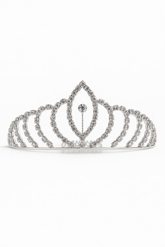 Girls silver rhinestone - silver,