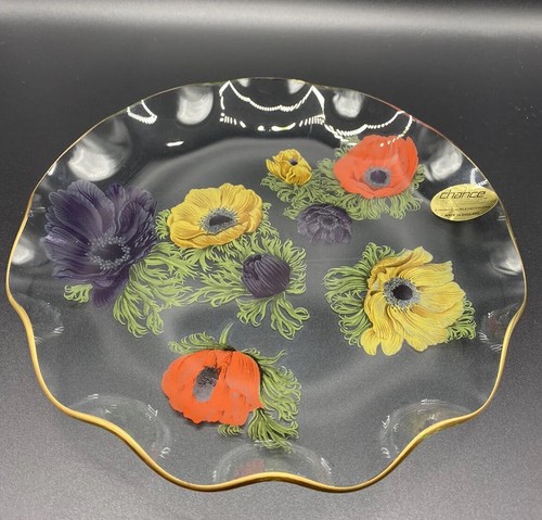 Chance glass anemone painted - glass,