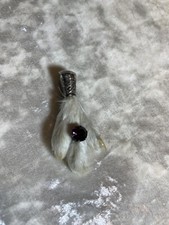 Grouse Foot Brooch, White