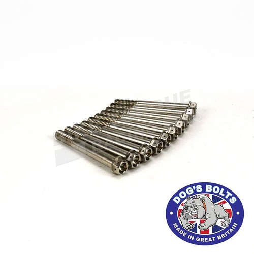 Drilled m10 80mm stainless - drilled,