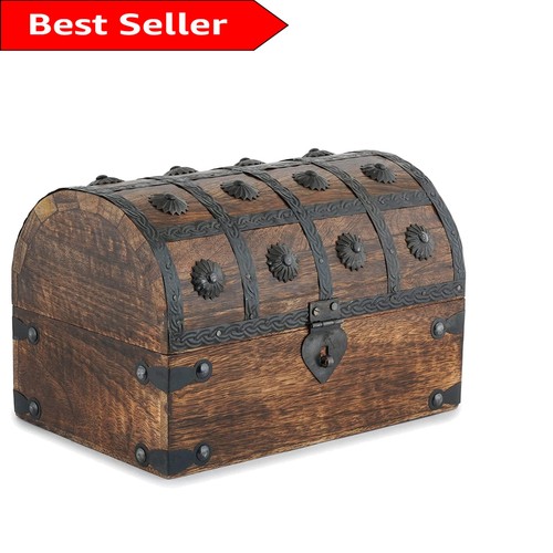 Handcrafted wooden pirate - wooden,