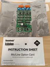 BSS Soundweb London Mic/Line