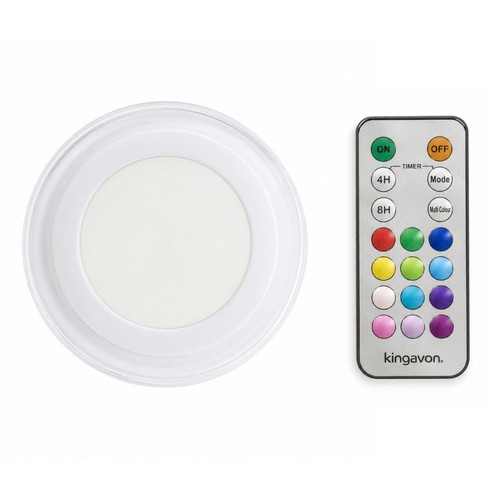 14cm led colour changing push - 14cm,