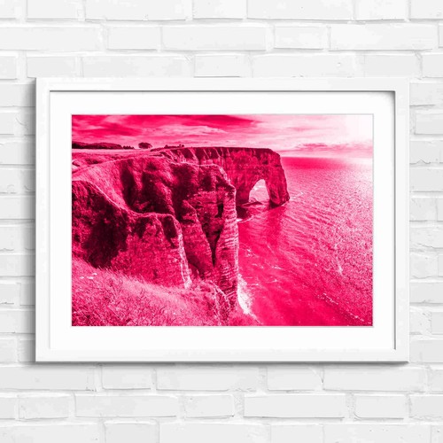 Natural stone arch cliff ocean - cliff,