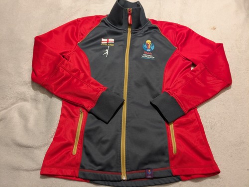 England netball track top - track,